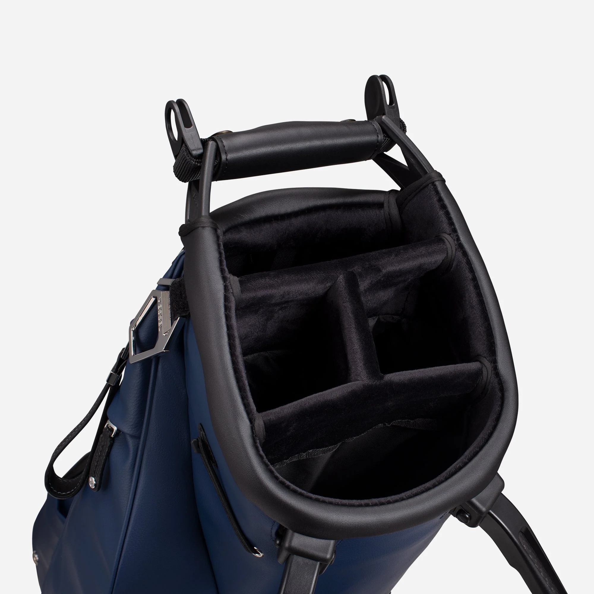 Lux Carbon Stand In Pebbled Navy - Image 6