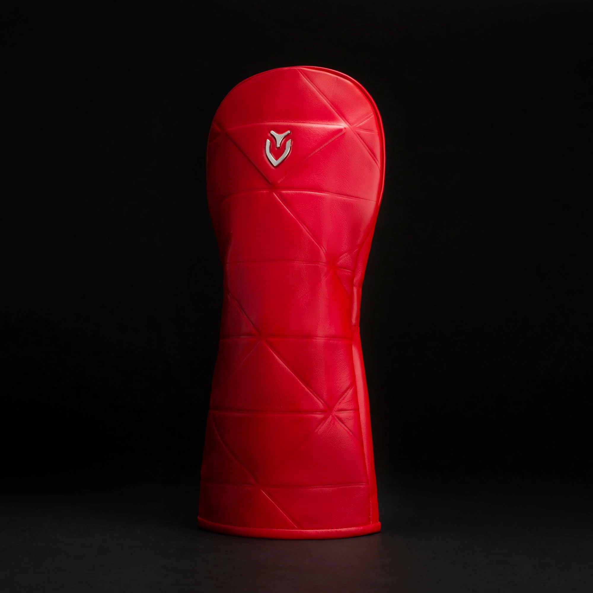 Geometric Headcover in Red - Image 5