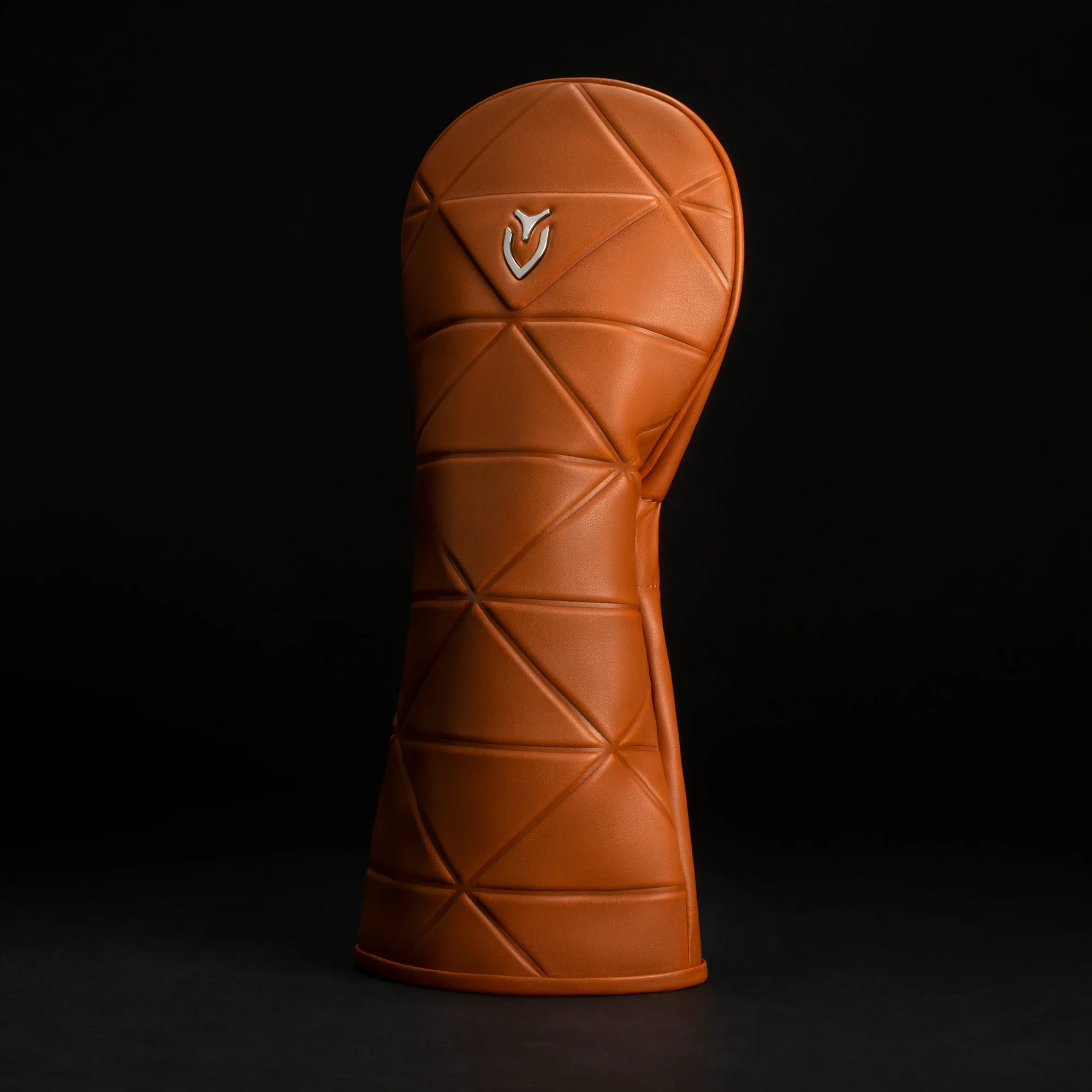 Geometric Headcover in Smooth Brown - Image 5