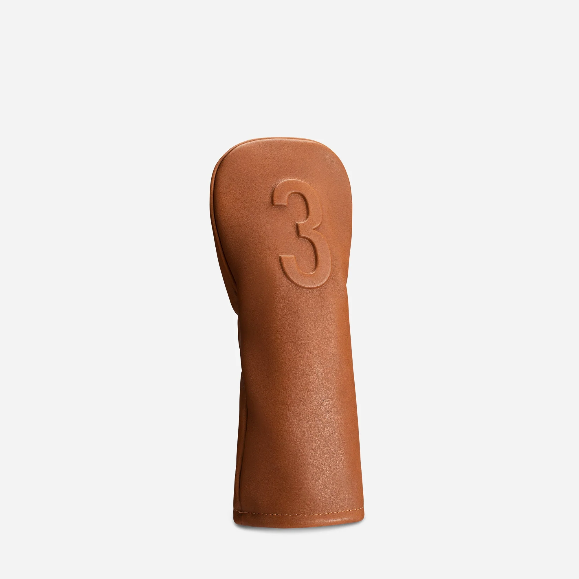 Lux Embossé Headcover in Smooth Brown - Image 5