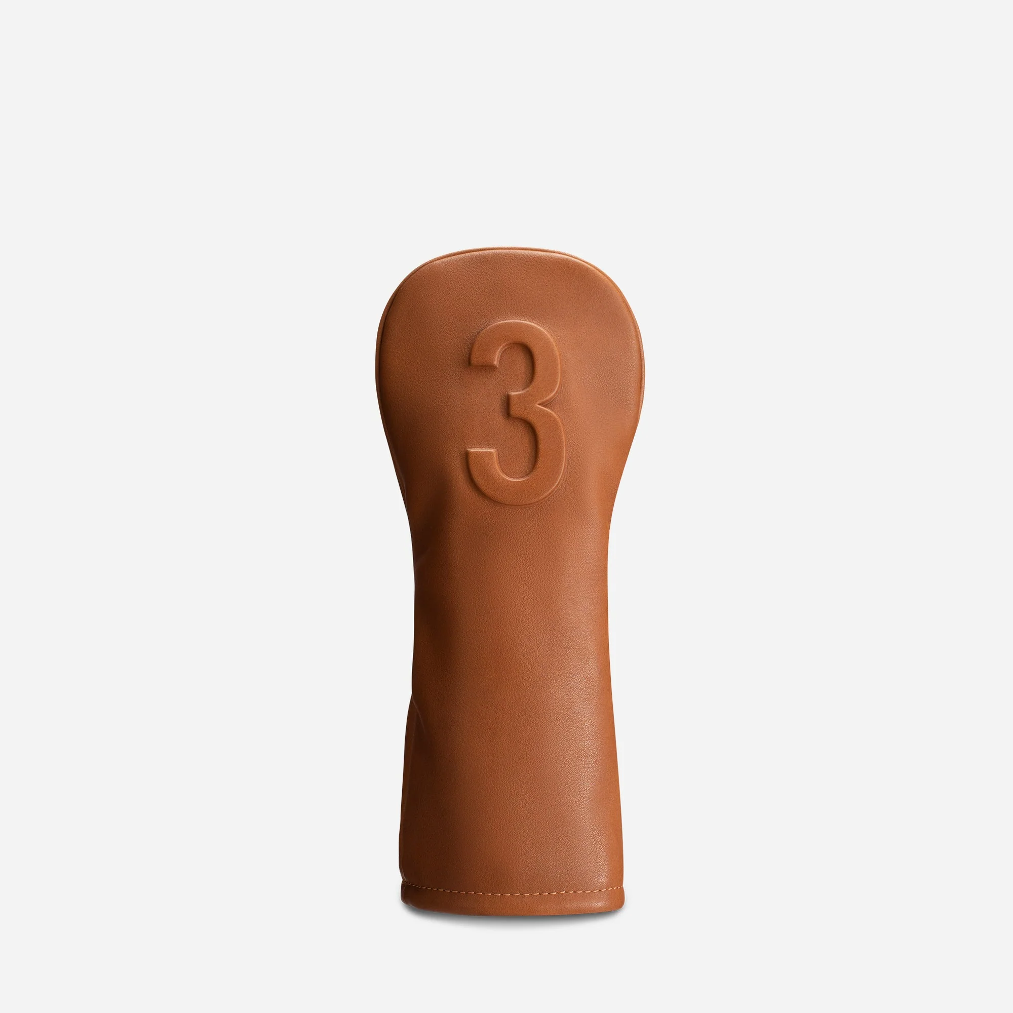 Lux Embossé Headcover in Smooth Brown - Image 6