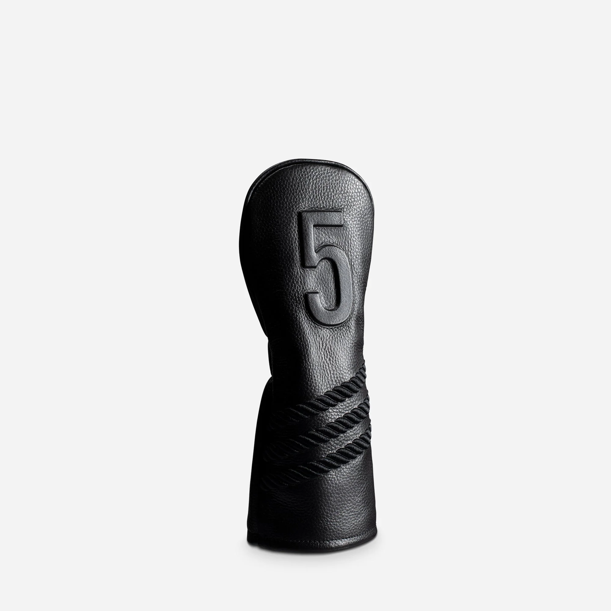 Lux Embossé Headcover in Striped Black - Image 7
