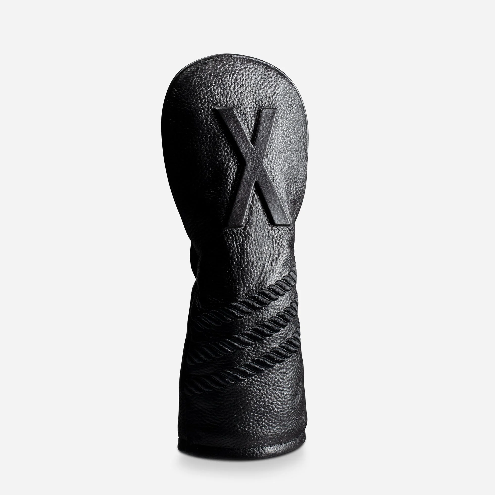 Lux Embossé Headcover in Striped Black - Image 8