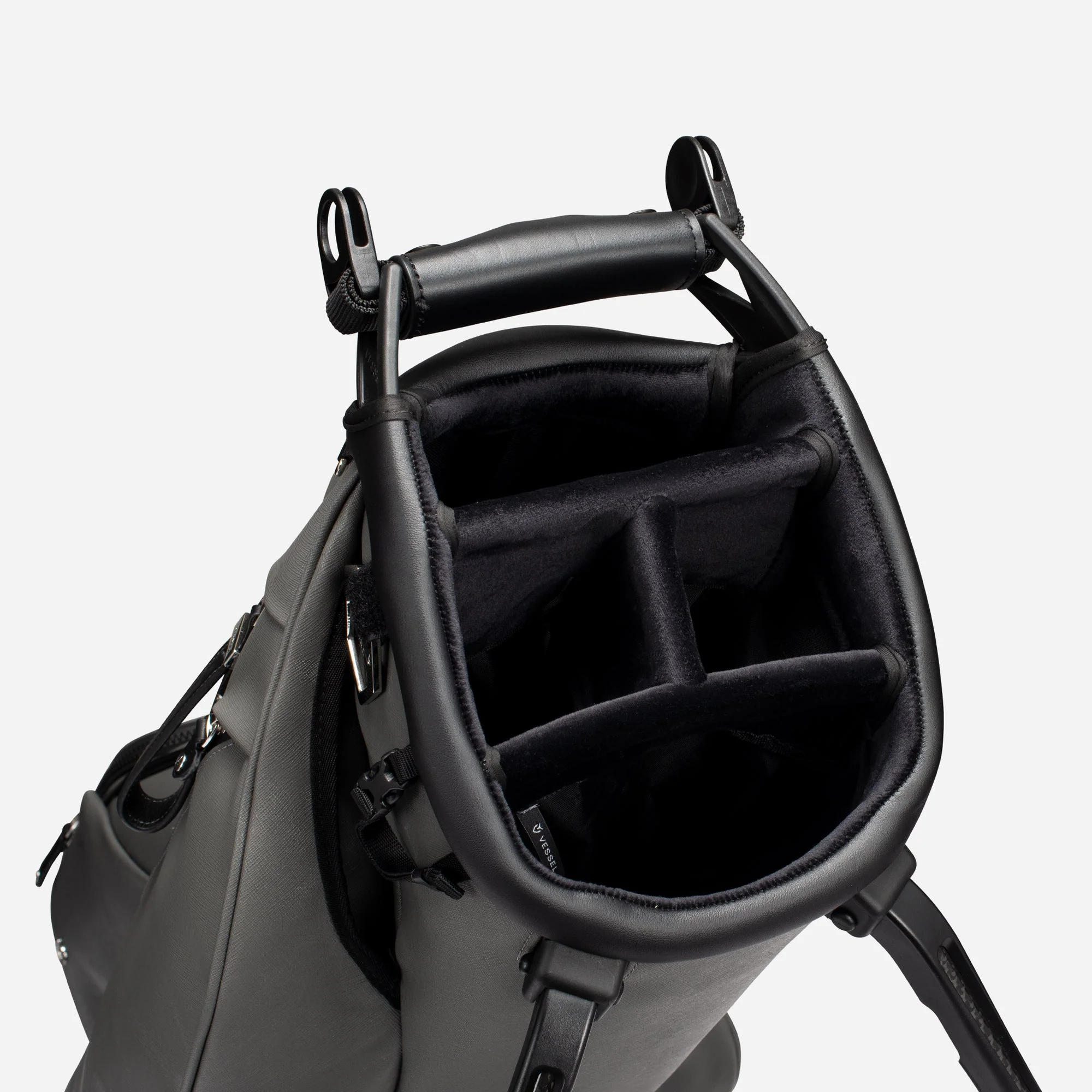 Lux Stand in Crosshatch Grey - Image 4