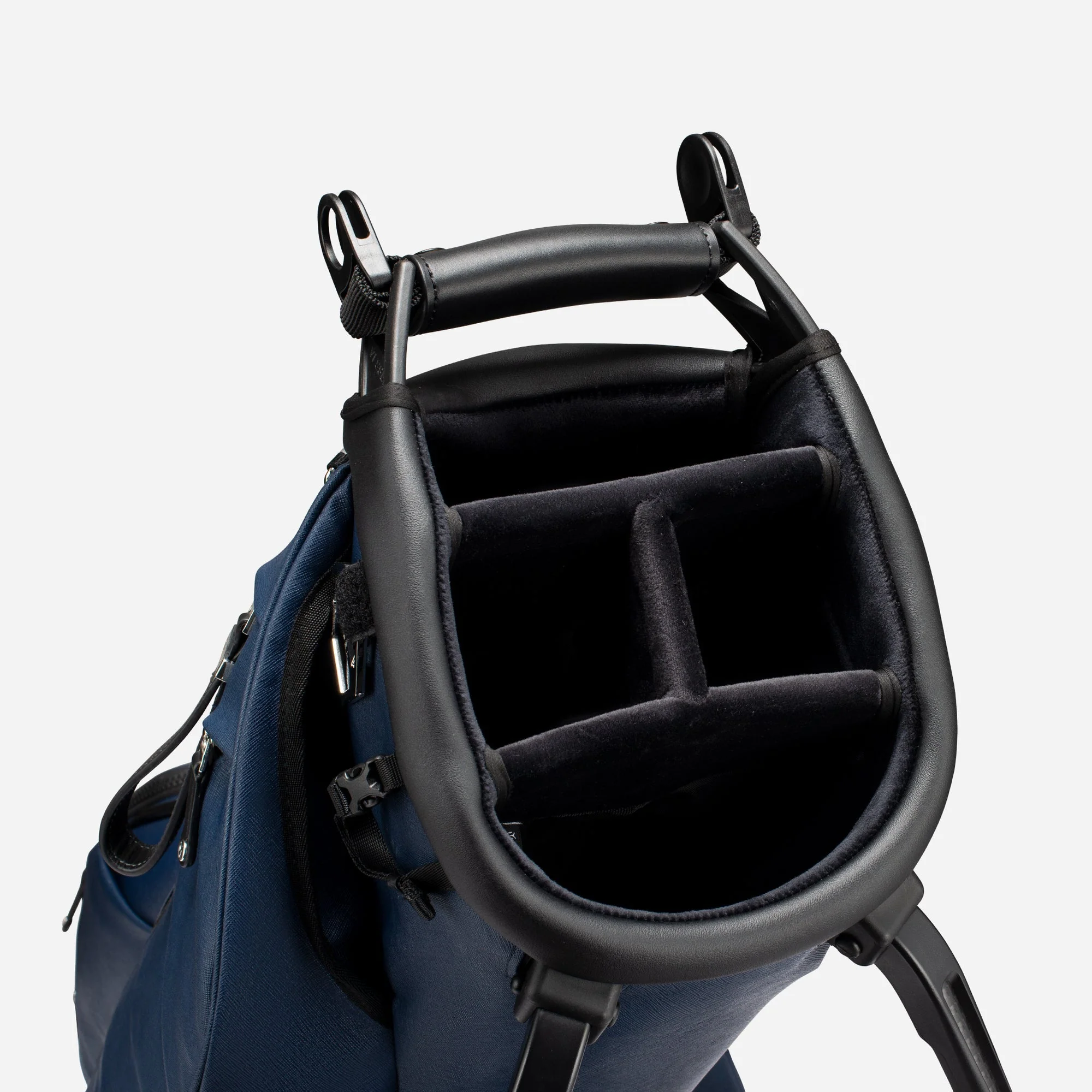 Lux Stand in Crosshatch Navy - Image 4