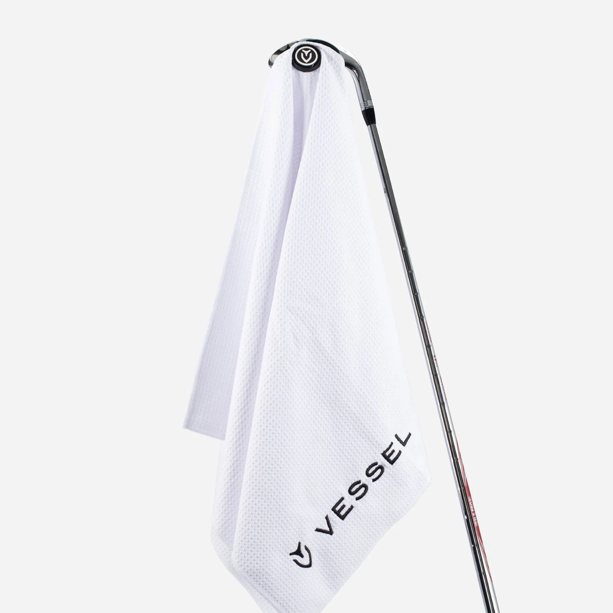 Magnetic Golf Towel | 20" x 40" in White