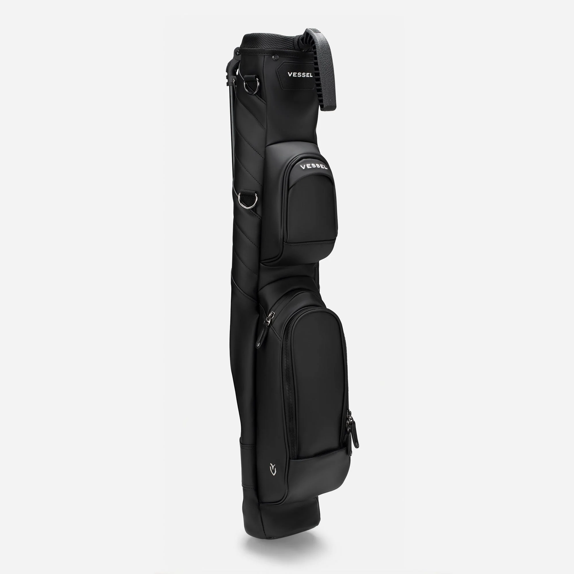 Pencil Stand Bag In Black - Image 3