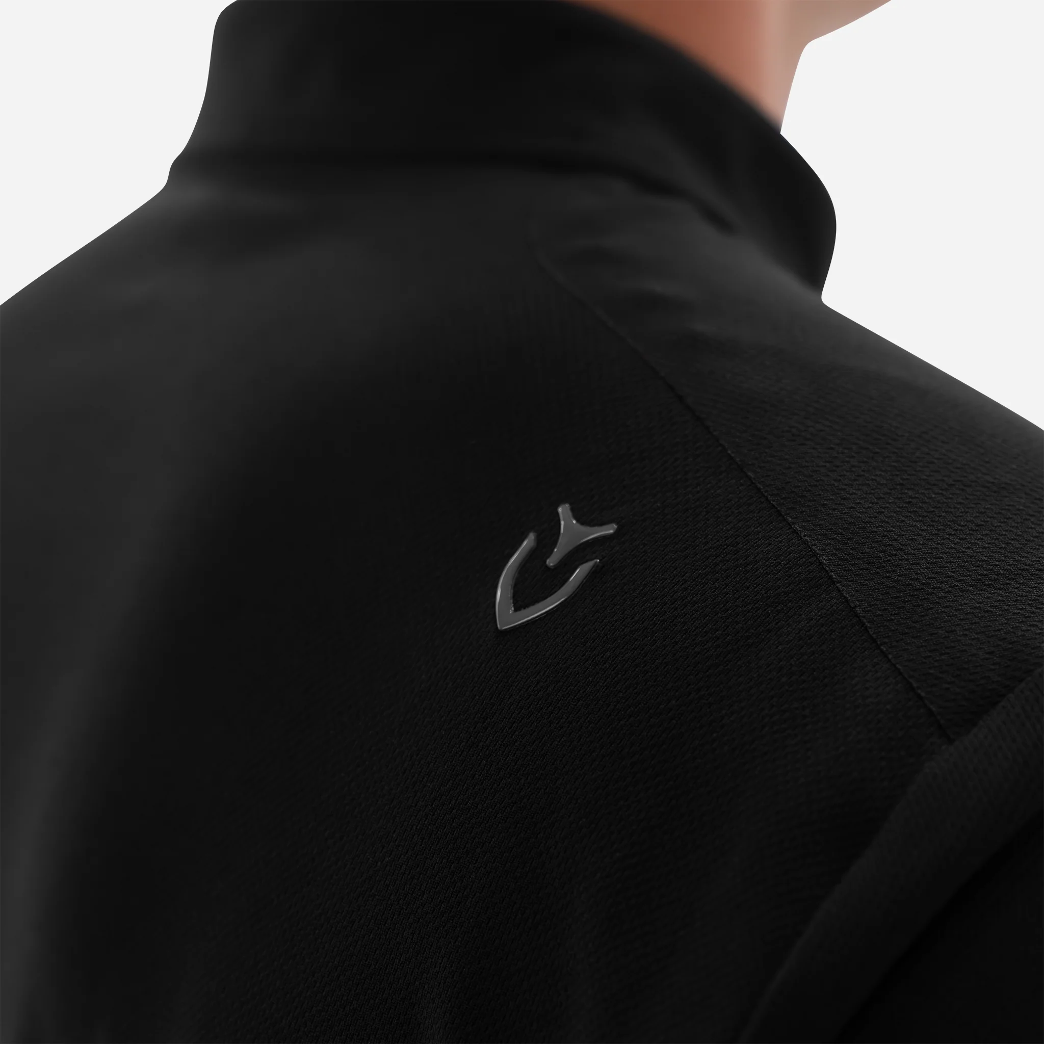 Performance Blade Collar Polo - Black - Image 4