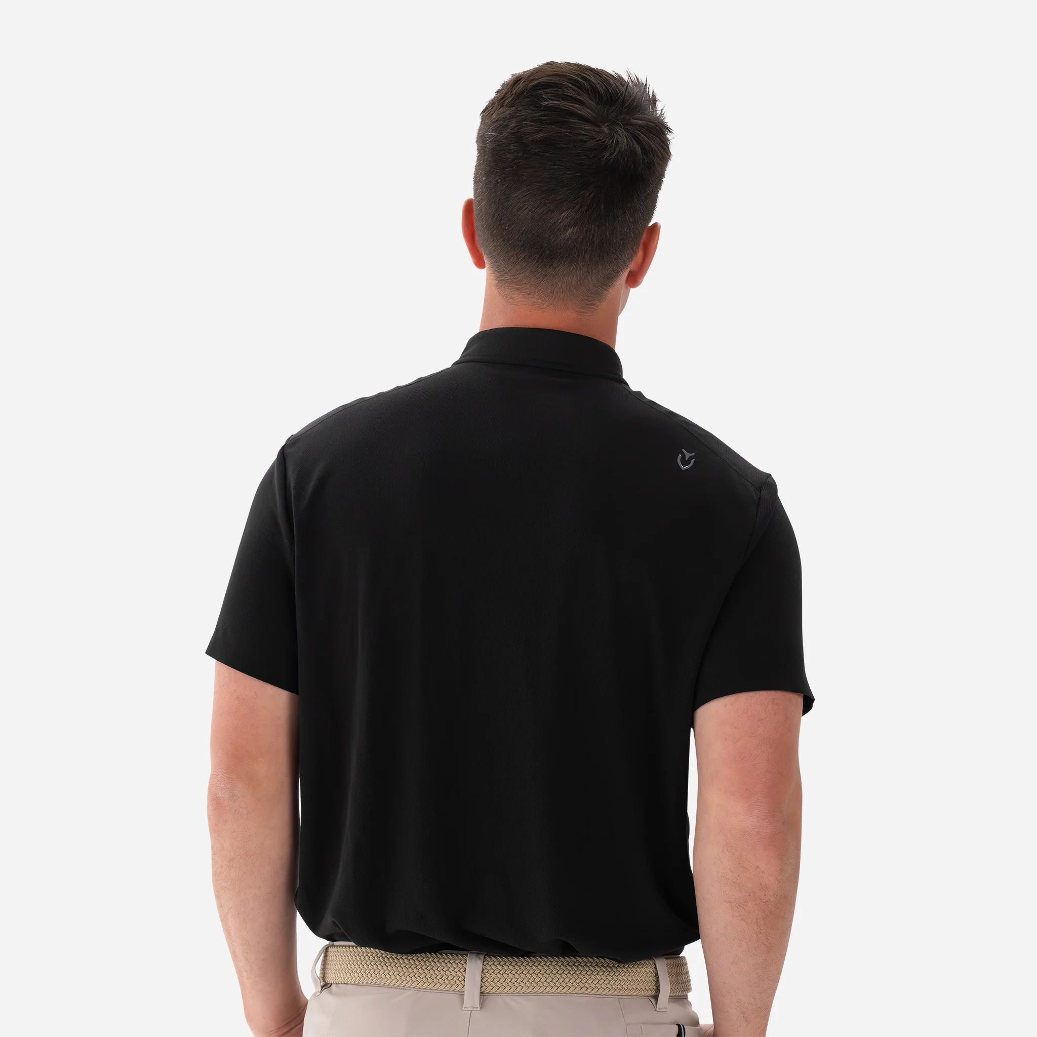Performance Blade Collar Polo - Black - Image 6