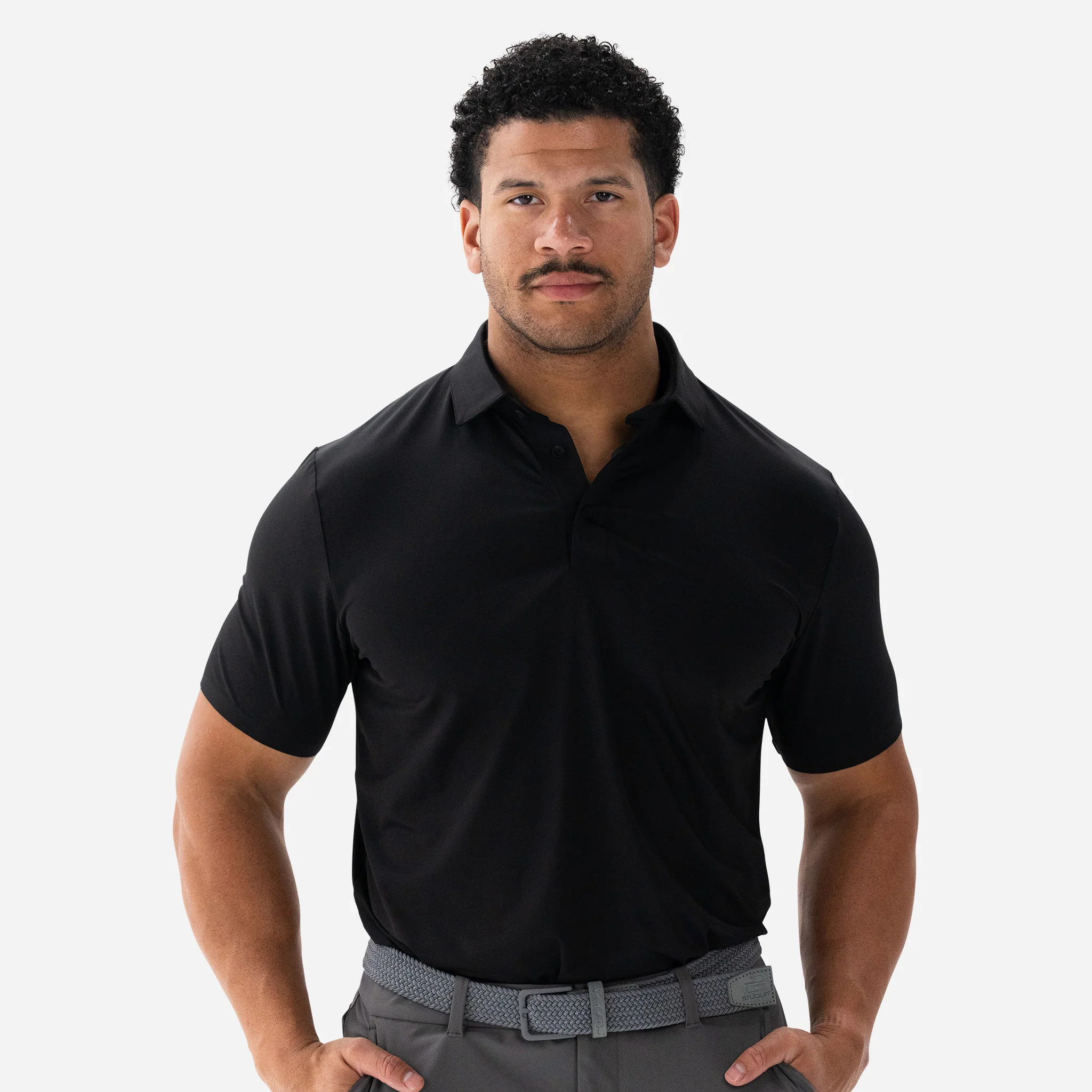 Performance Tech Polo - Black - Image 2