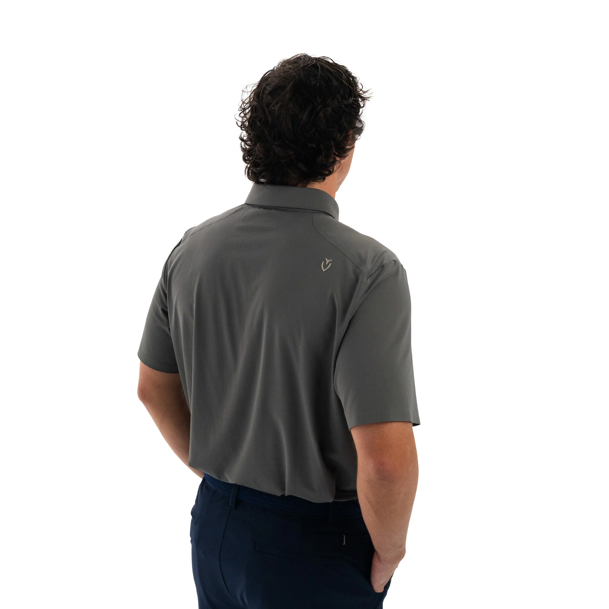 Performance Tech Polo - Charcoal - Image 4