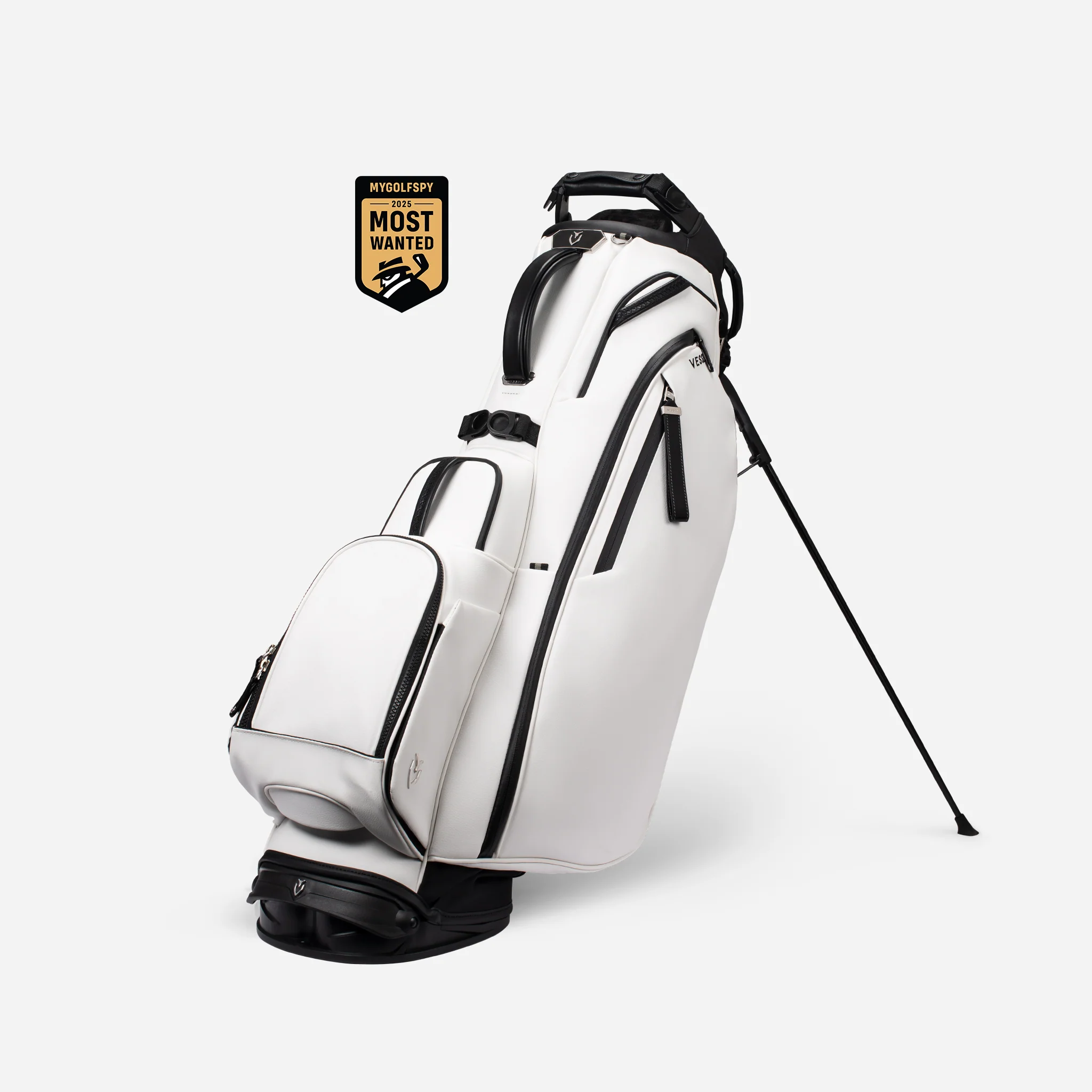 Player V Pro Stand in Pebbled White