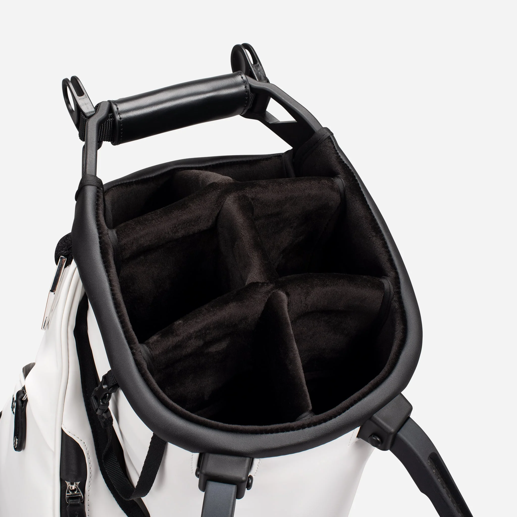 Player V Stand in Pebbled White - Image 4