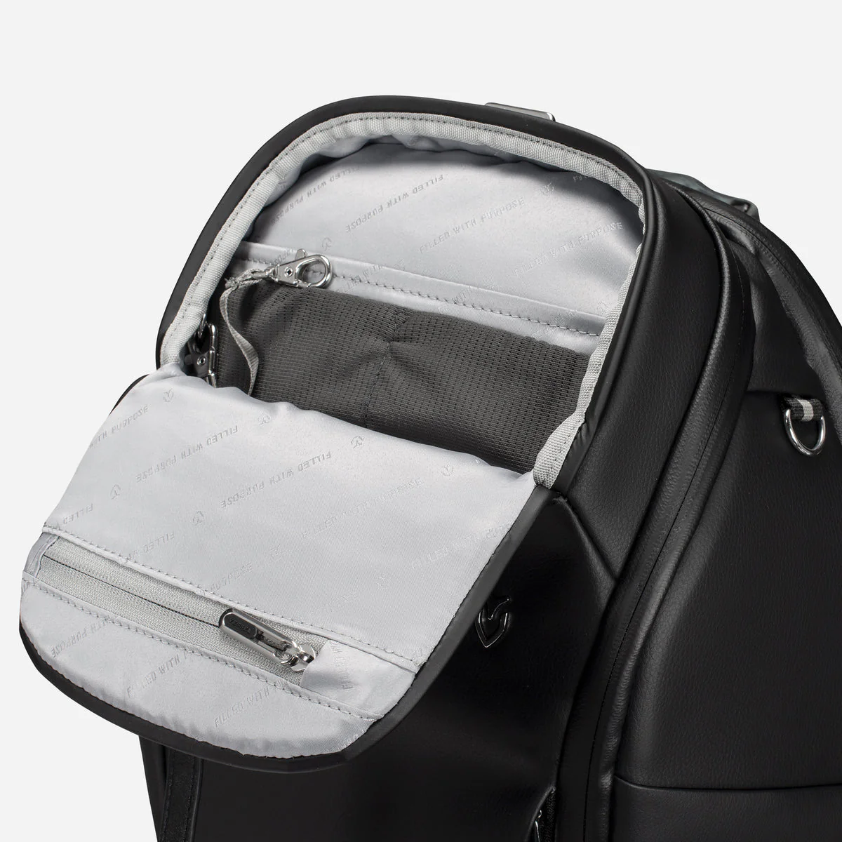 PrimeX 2.0 Backpack in Pebbled Black - Image 7