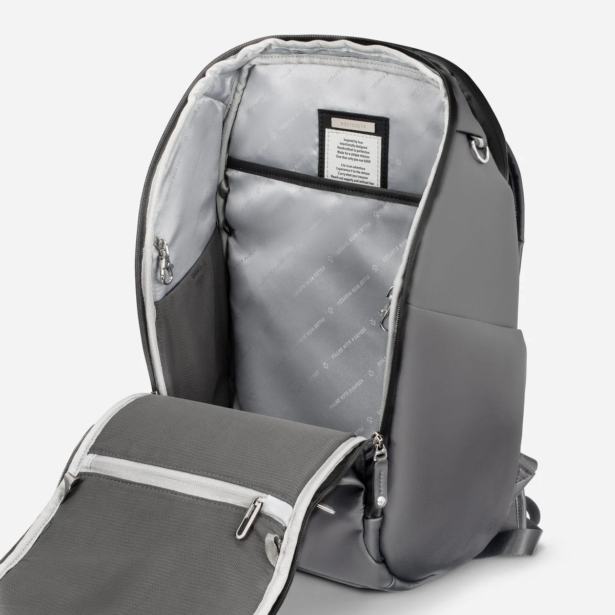 PrimeX 2.0 Backpack in Pebbled Grey - Image 5