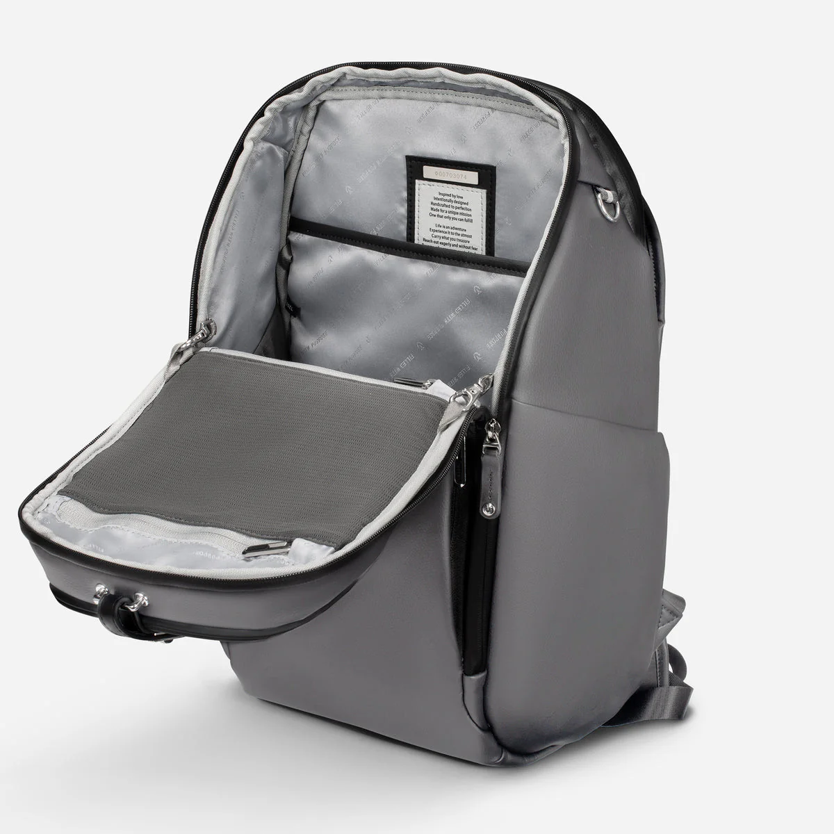 PrimeX 2.0 Backpack in Pebbled Grey - Image 6