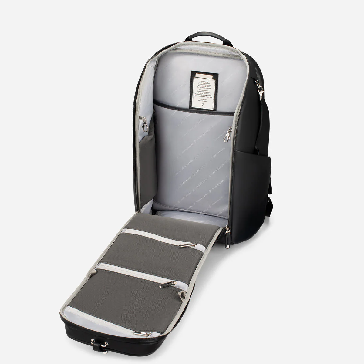 PrimeX 2.0 Plus Backpack in Pebbled Black - Image 5
