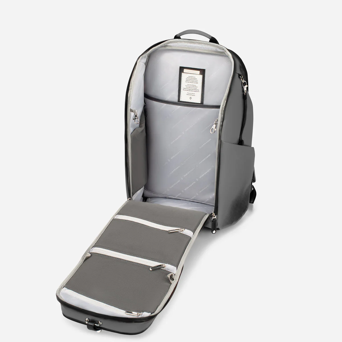 PrimeX 2.0 Plus Backpack in Pebbled Grey - Image 5