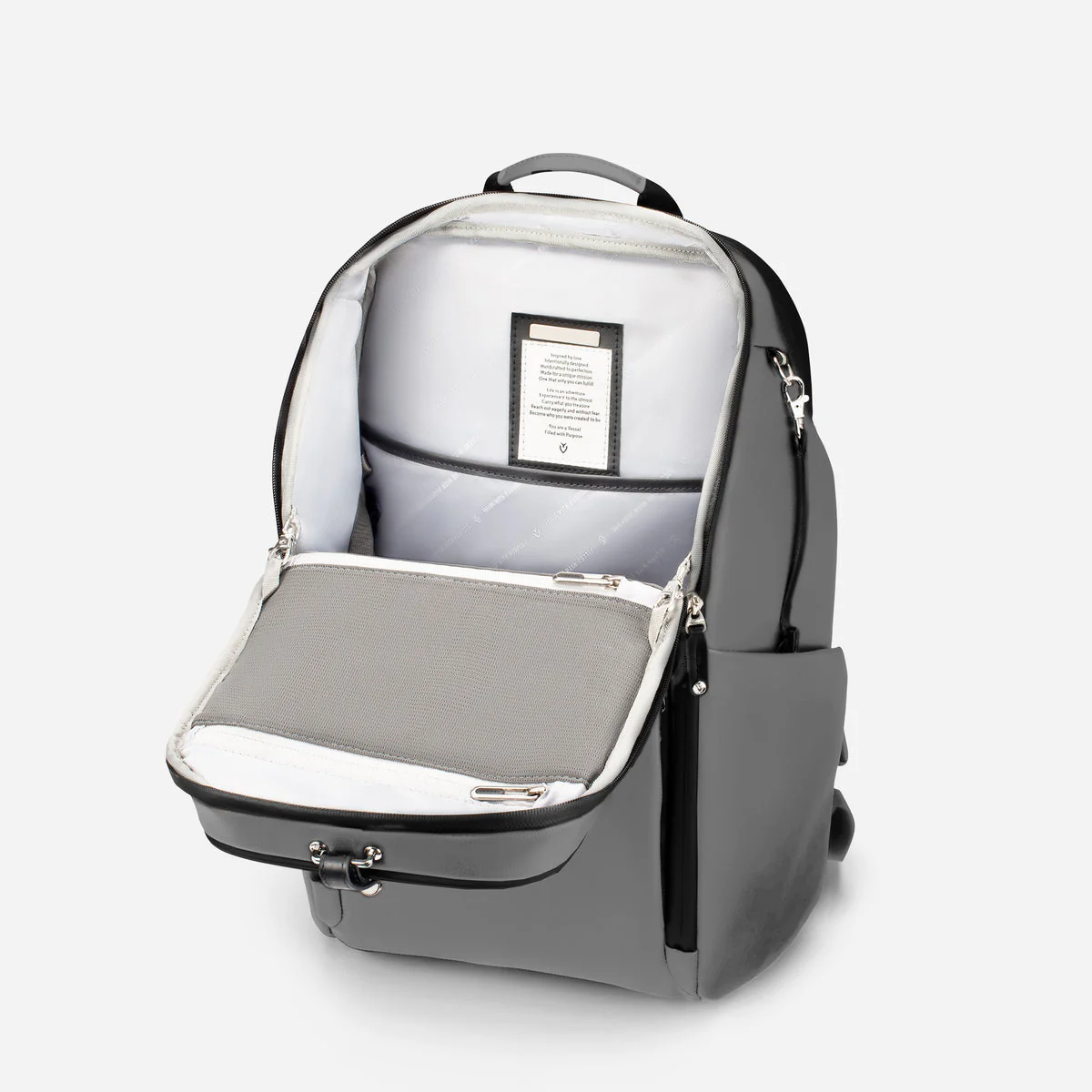 PrimeX 2.0 Plus Backpack in Pebbled Grey - Image 6