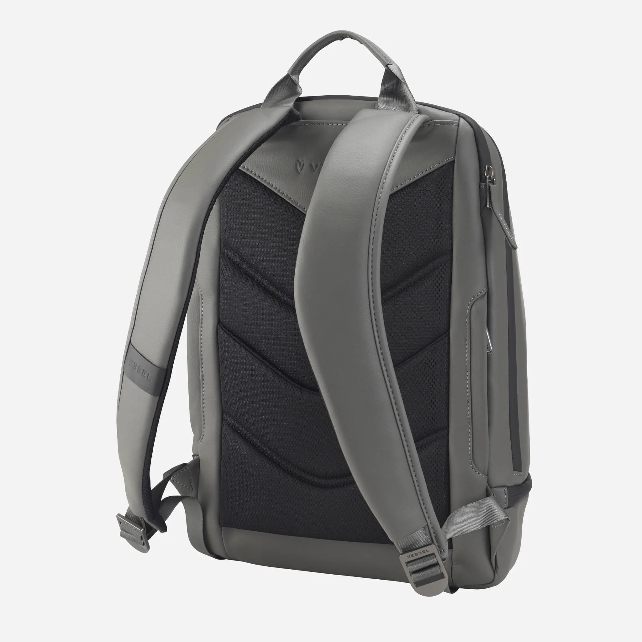 Signature Backpack in Pebbled Grey - Image 2