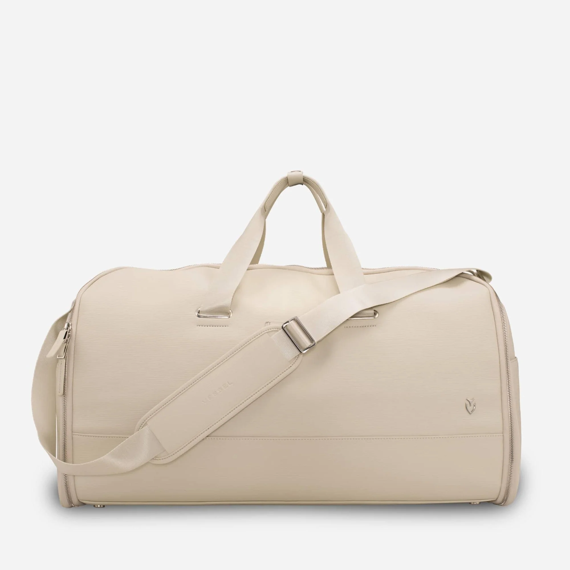 Signature Garment Duffel in Pebbled Black - Image 15