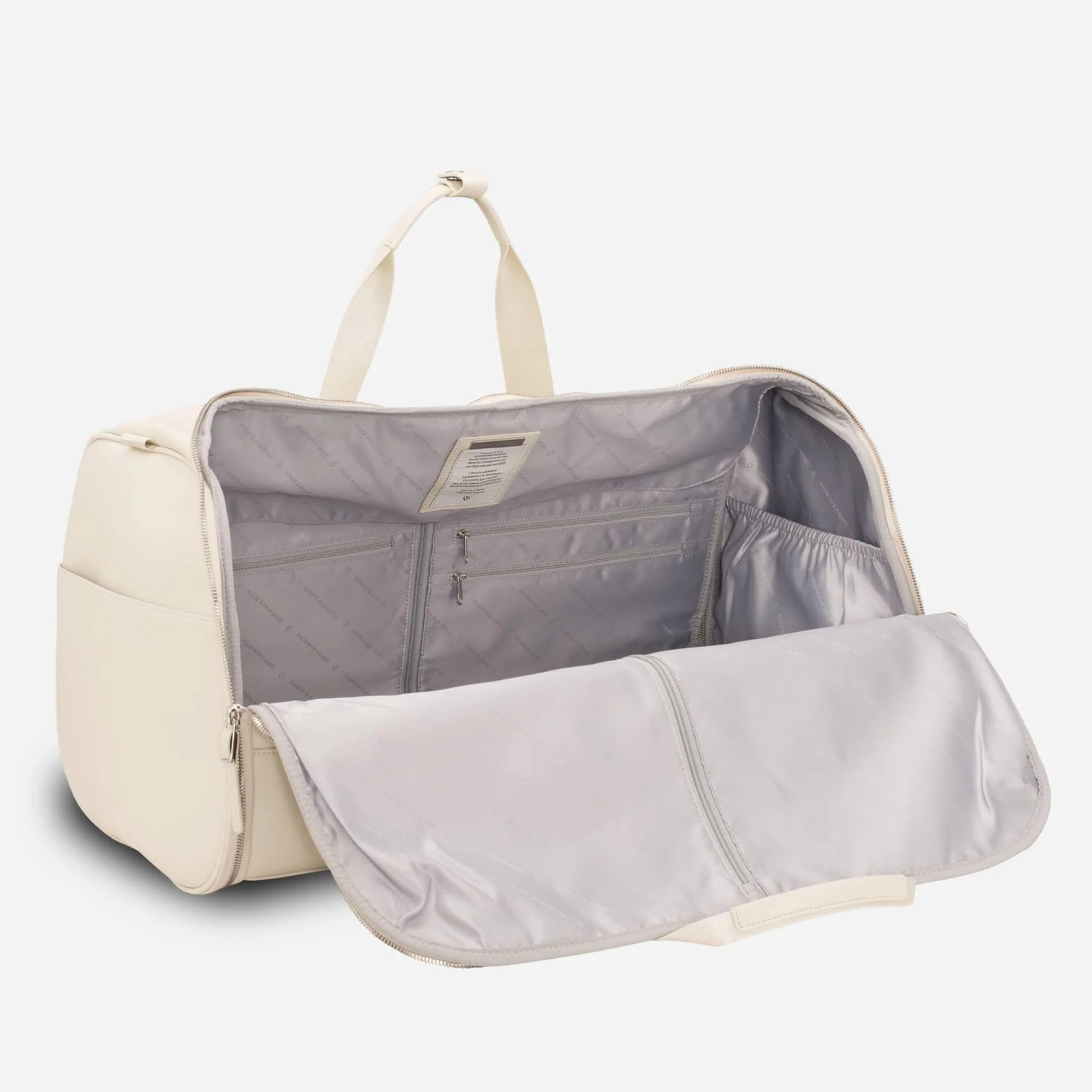 Signature Garment Duffel in Pebbled Black - Image 17