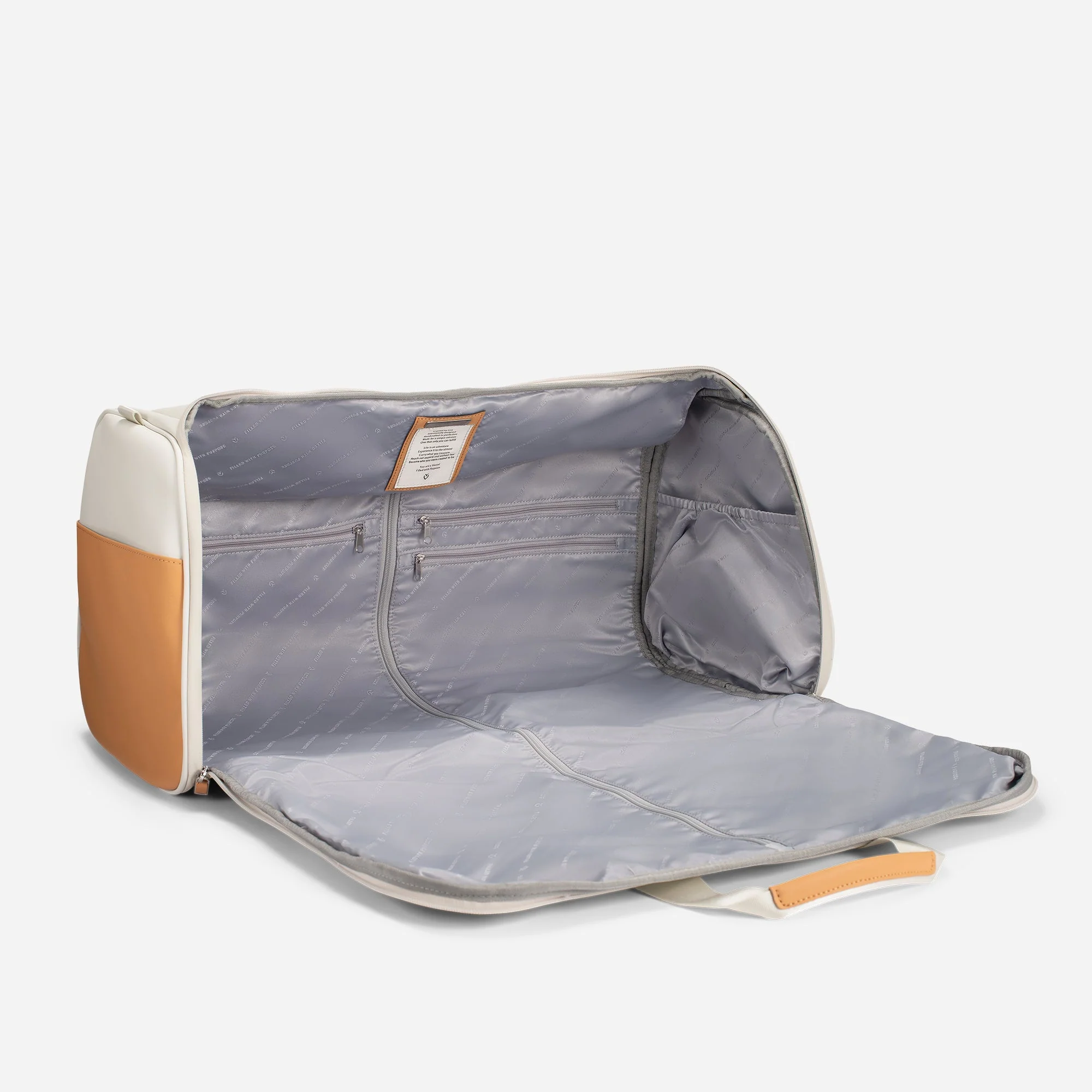 Signature Garment Duffel in Pebbled Black - Image 21