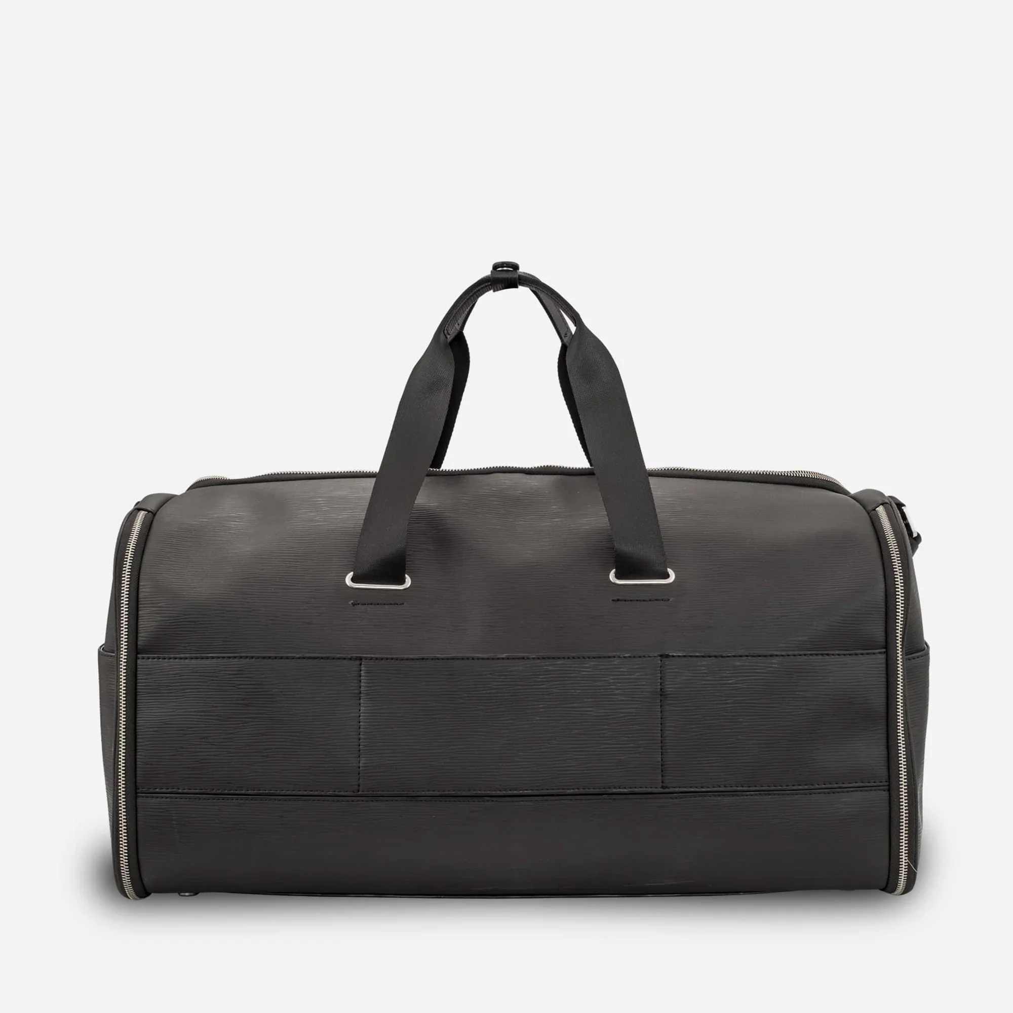 Signature Garment Duffel in Pebbled Black - Image 7