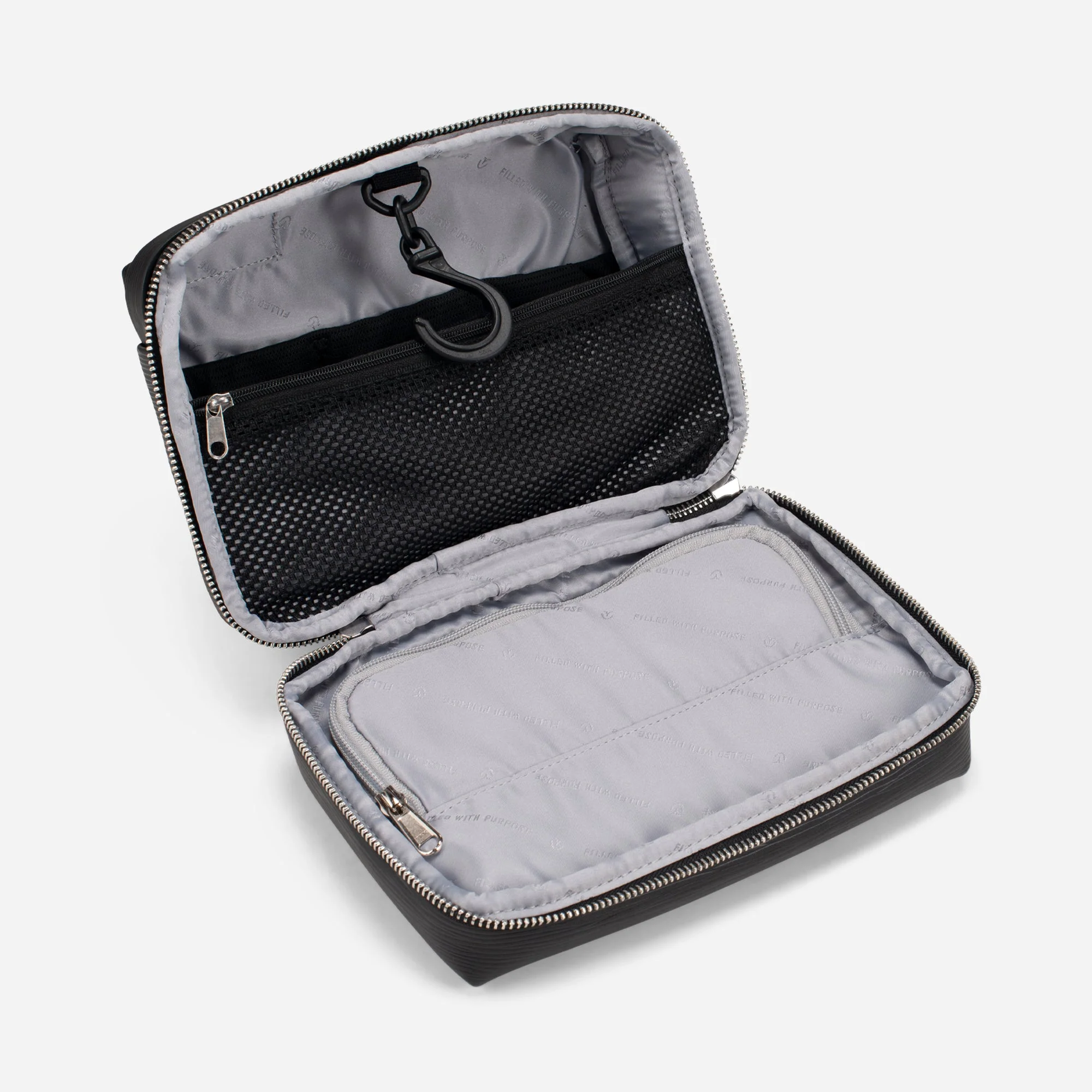 Signature Toiletry in Pebbled Black - Image 3