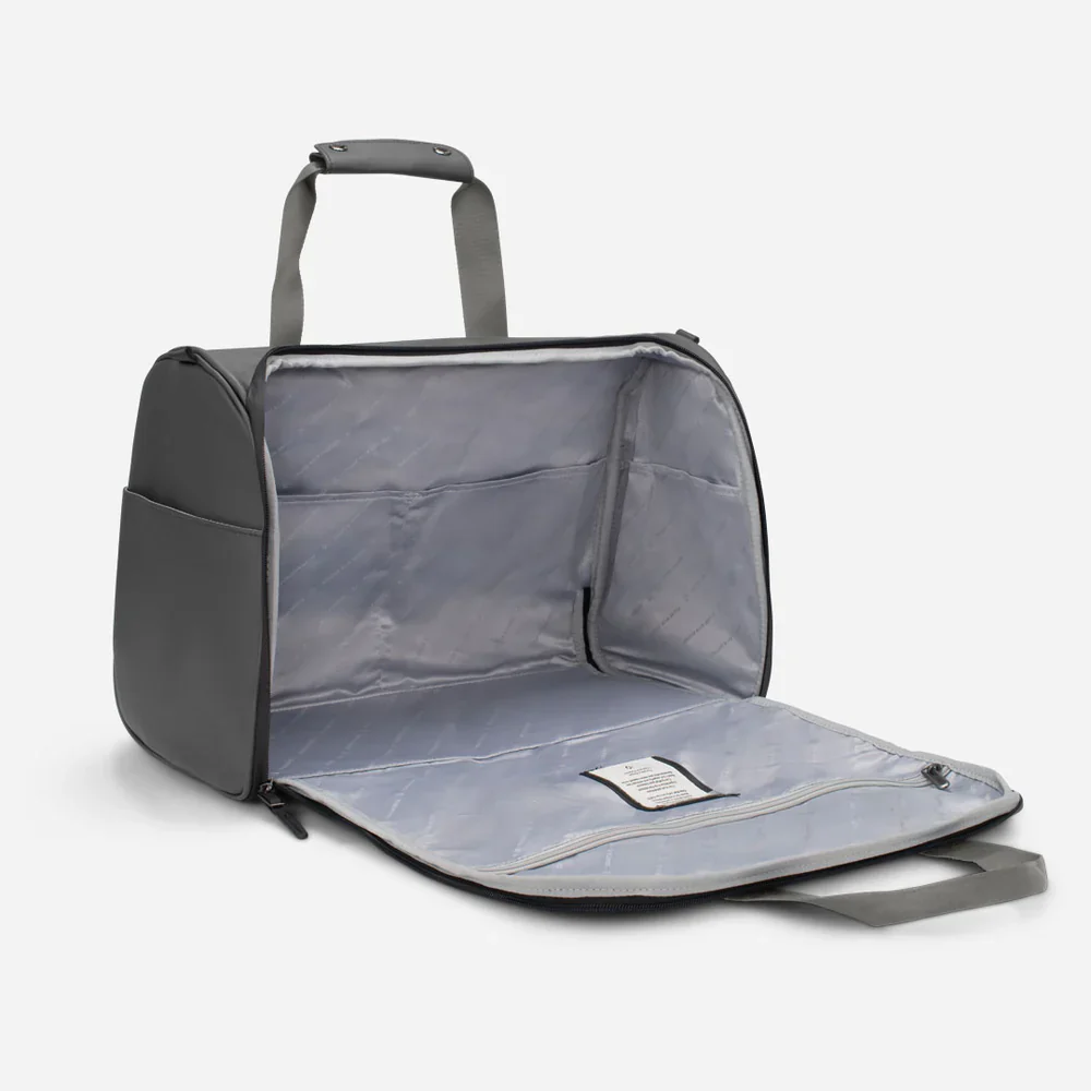 Signature Weekender in Pebbled Grey - Image 4