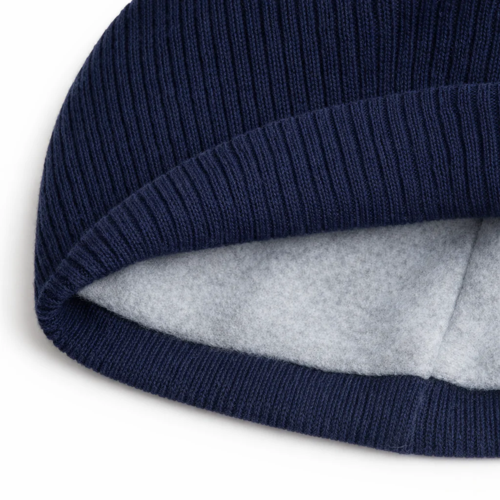 Vessel Bobble Hat in Navy - Image 4